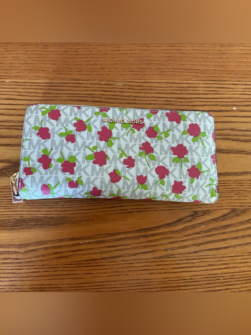 Michael Kors Floral Pattern Wallet